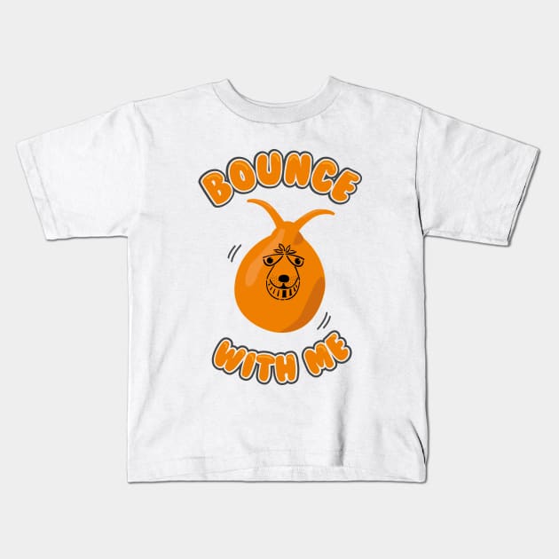 Space Hopper Kids T-Shirt by BOEC Gear